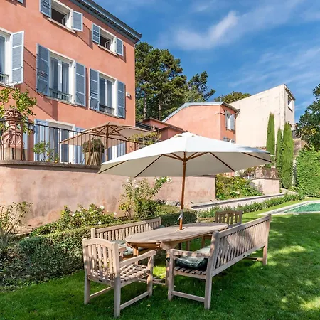 La Vue - Charming House With A Pool Garden And Amazing View La Mulatiere